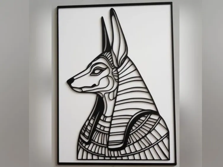 Anubis - Wandbild