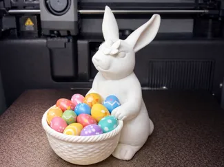 Easter Bunny With basket 