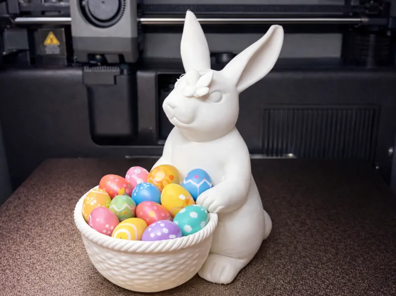 Easter Bunny With basket 