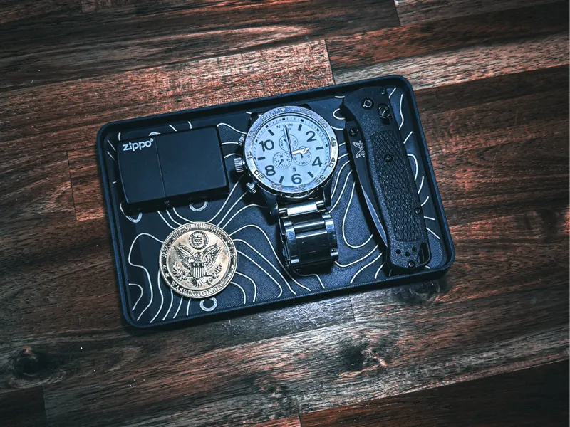 The Ridge Tray - EDC Topographic Tray