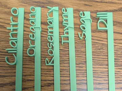 Herb Garden Labels