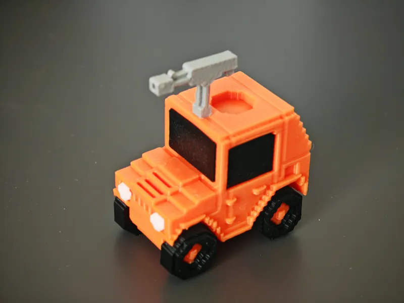 Advance Orange Scout car