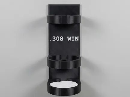 Magnetic Silencer Holder max 60mm (Editable text)