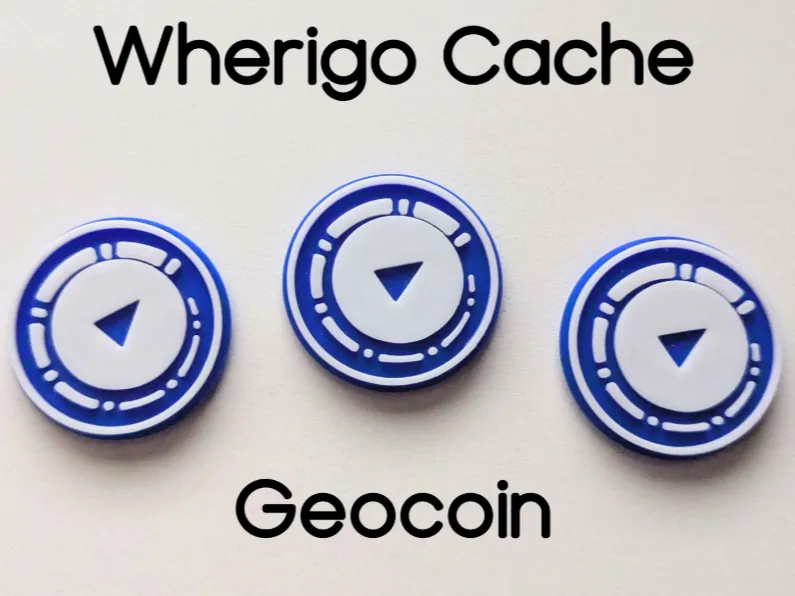 Wherigo Geocache Coin/Geocoin