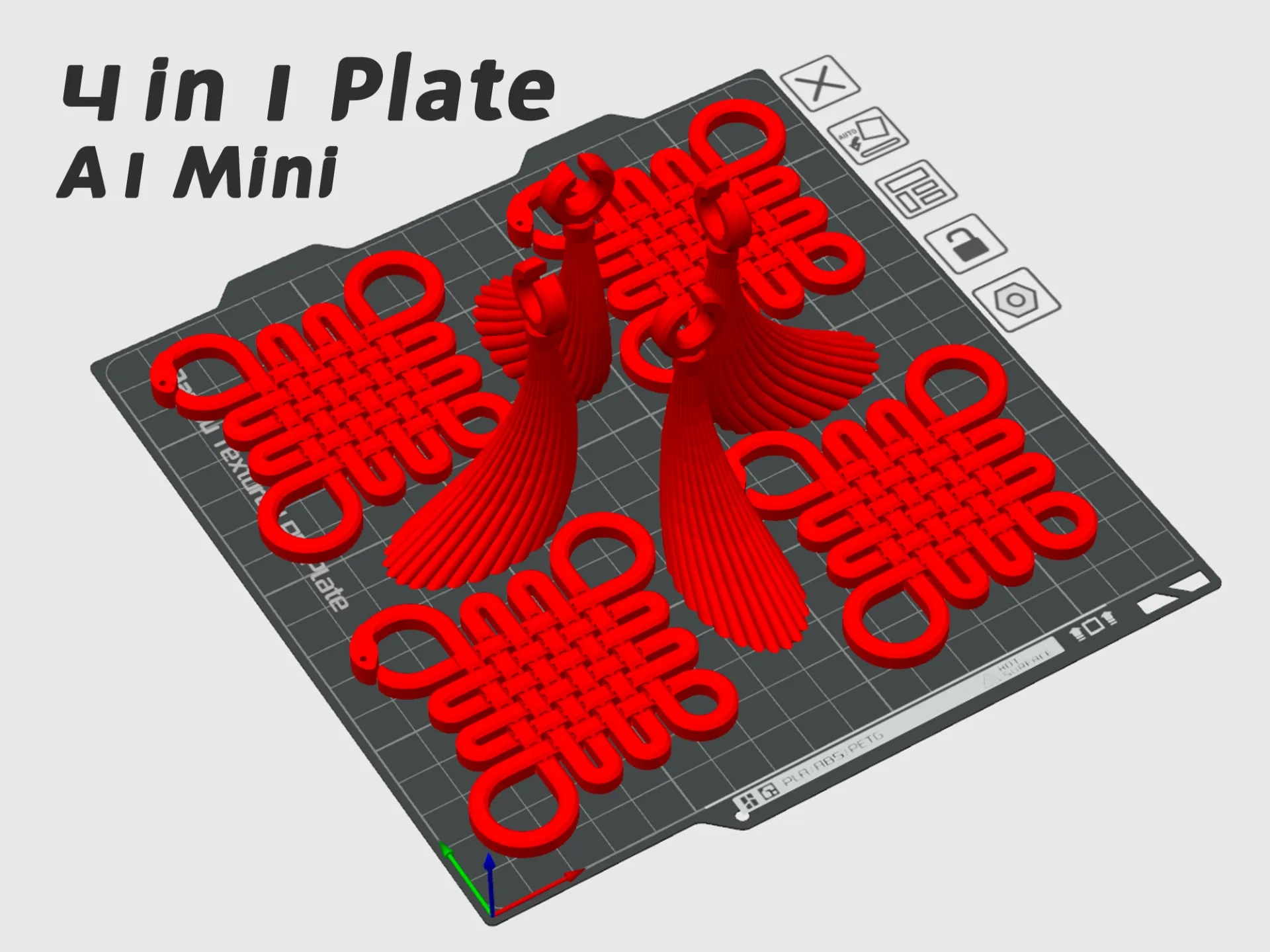Miniatura 3 do modelo 3D 中国结 · 盘长结