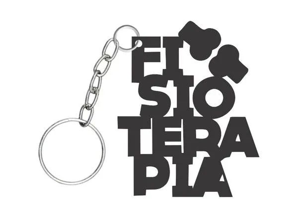 Chaveiro de Fisioterapia - Acessório Profissional