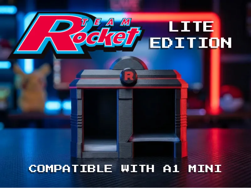 TEAM ROCKET EDITION - Sleeve + Toploader Dispenser