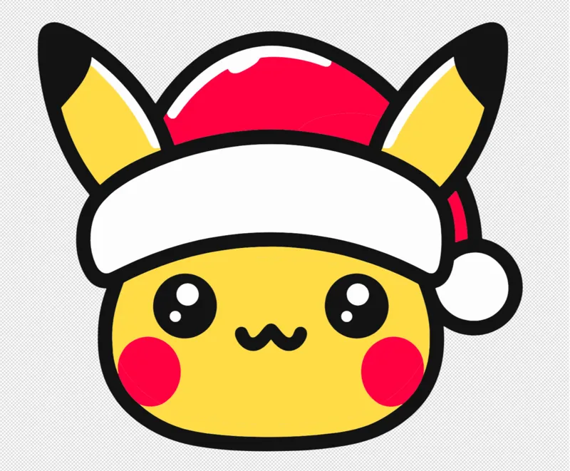 Chirstmas Pikachu Ornament