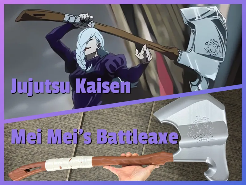 Jujutsu Kaisen Mai Mei's Battle Axe