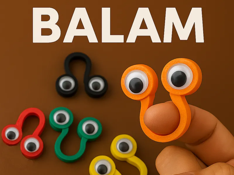 Balam - a finger puppet 