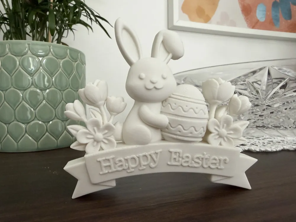 Easter Bunny - Free 3D Print Model - MakerWorld