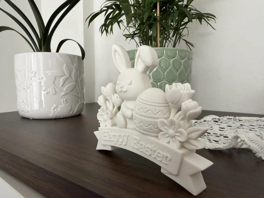 Easter Bunny - Free 3D Print Model - MakerWorld