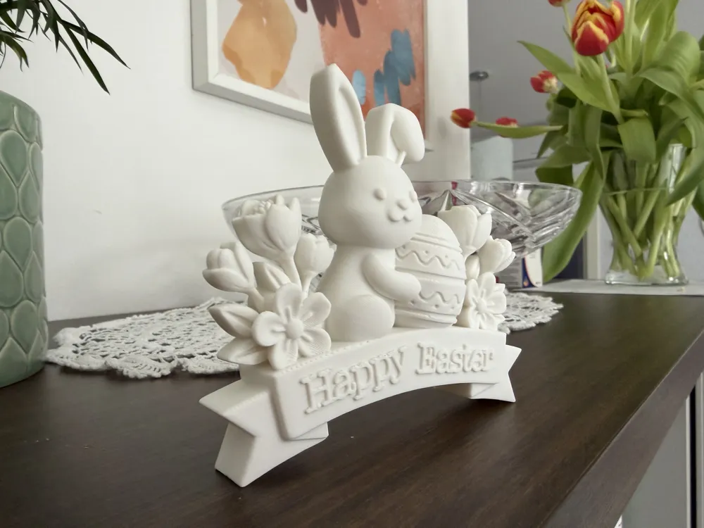 Easter Bunny - Free 3D Print Model - MakerWorld
