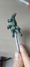 Croc for Bic Cristal one colour 0.12mm layer