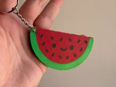 Cute watermelon Keychain 
