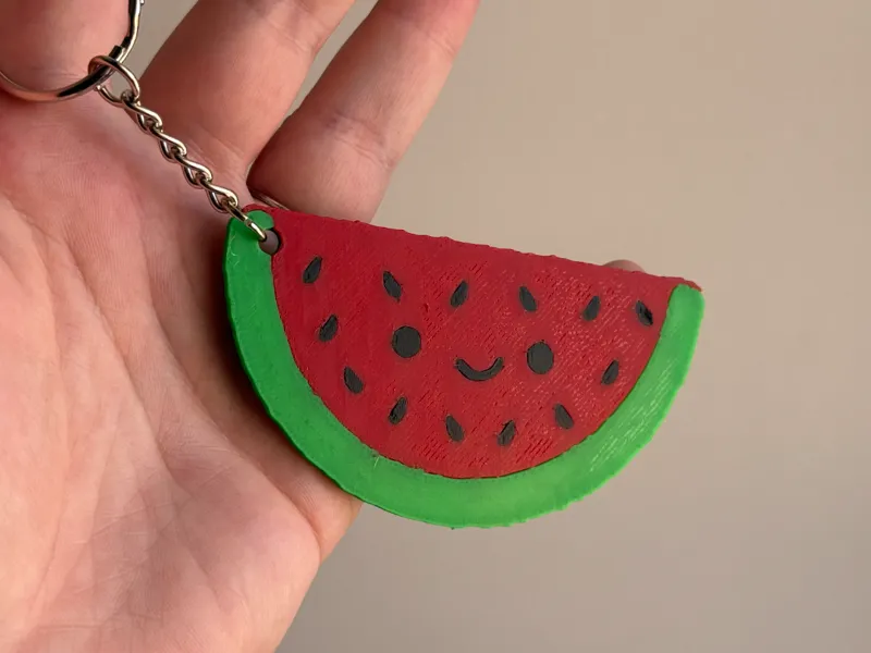 Cute watermelon Keychain 