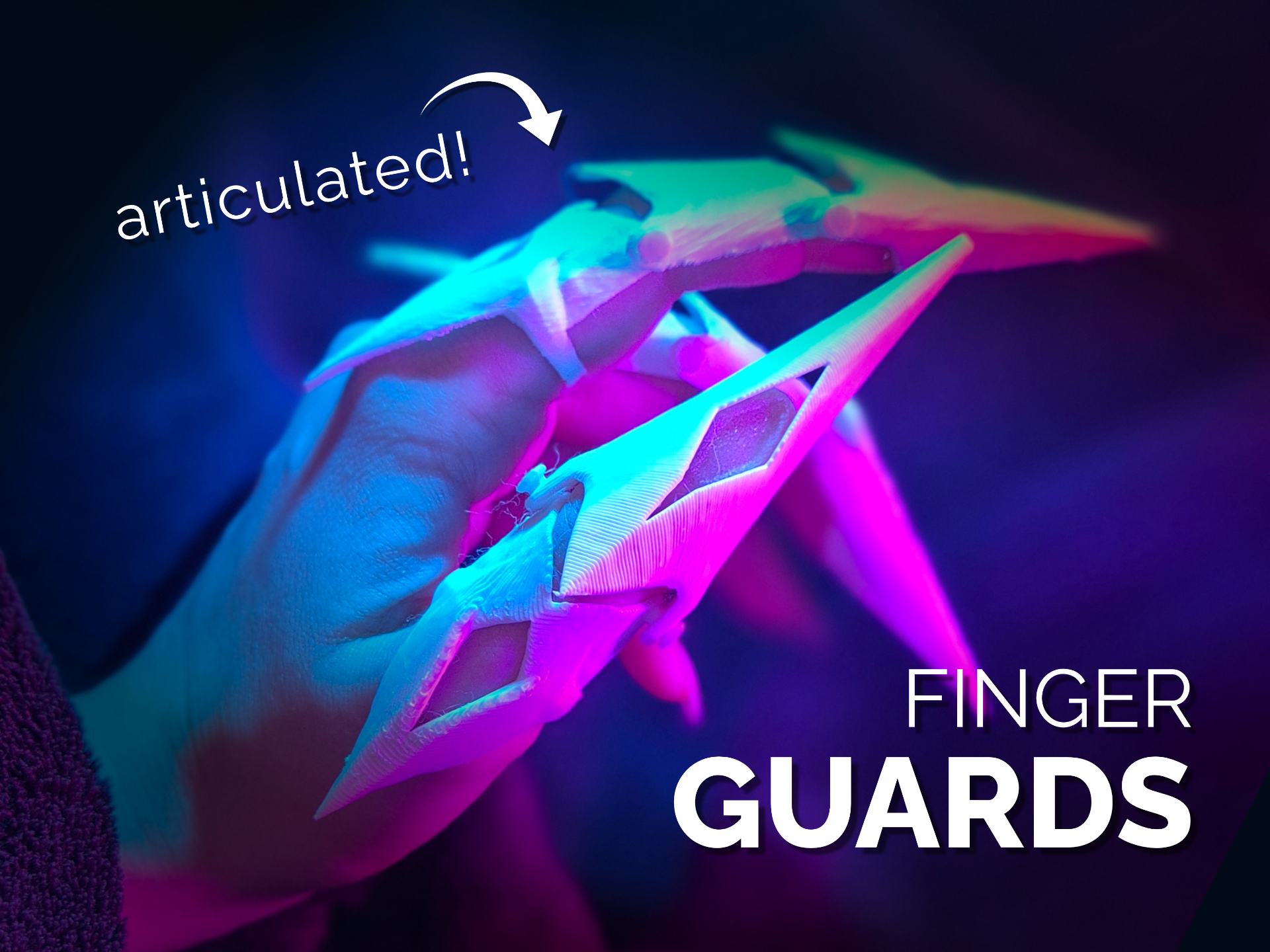 Fantasy Armor - Finger Ring Guards & Nail Covers