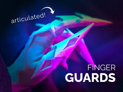 Fantasy Armor - Finger Ring Guards & Nail Covers