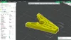 CLIP PLA 0.16mm layer, 2 walls, 15% infill