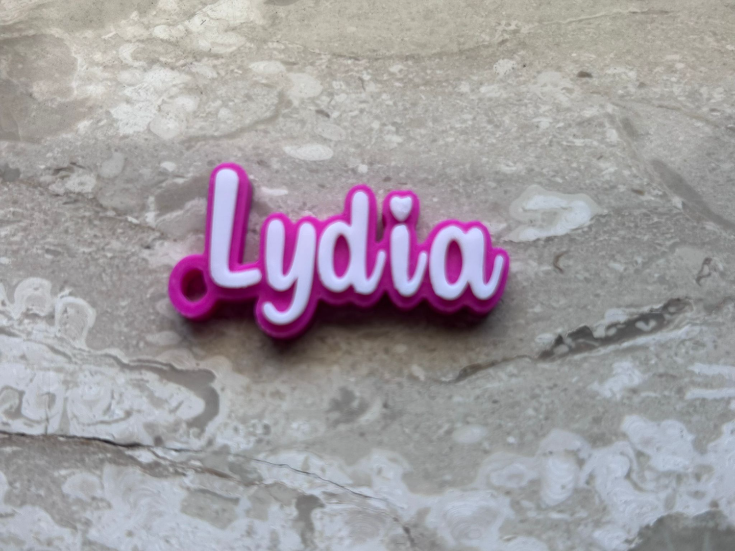 Lydia name keychain