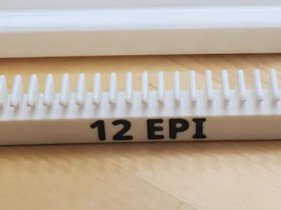 Modular Sett Pegs for Sampler Loom