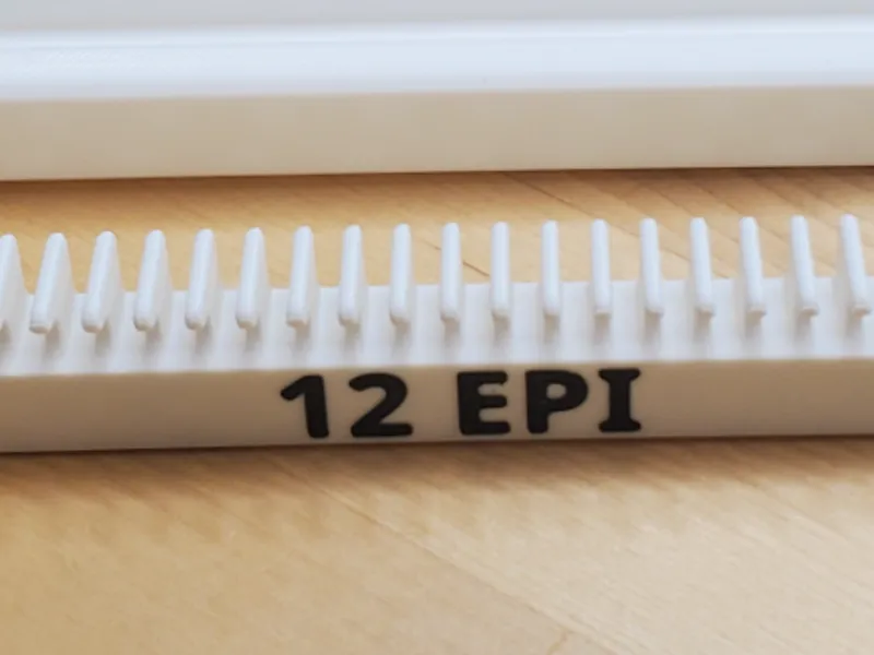 Modular Sett Pegs for Sampler Loom