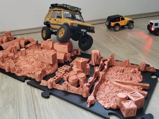 RC crawler Park playground