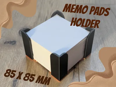 Memo Pads Holder - up to 85 x 85 mm
