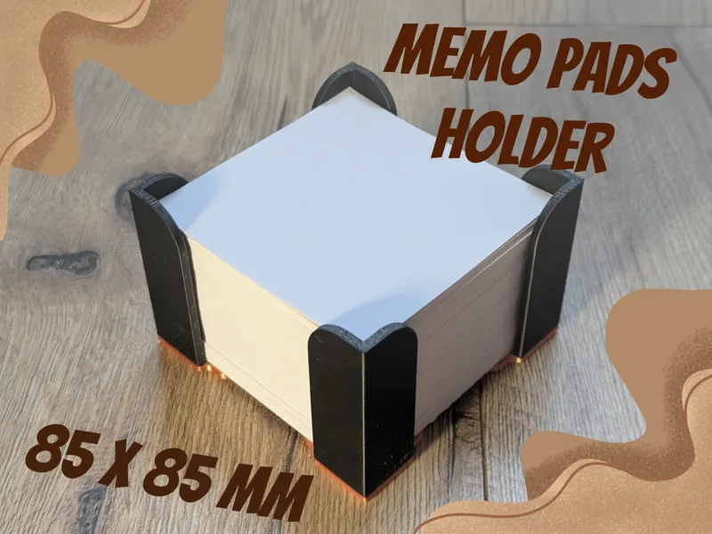 Memo Pads Holder - up to 85 x 85 mm