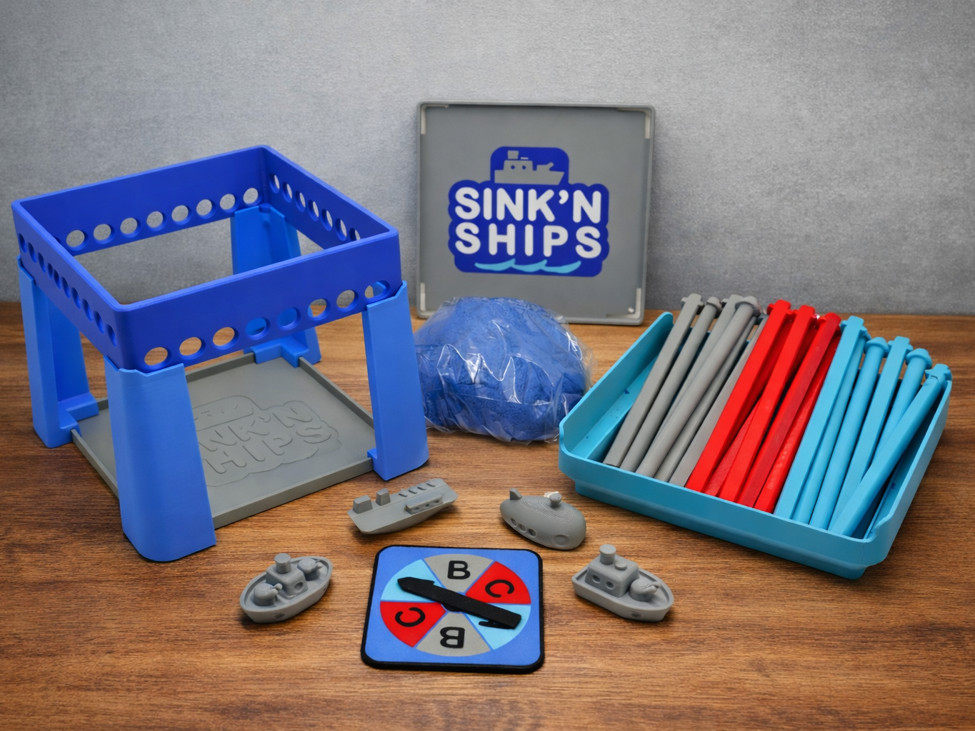 Sink'n Ships - A Kinetic Sand Game for All Ages