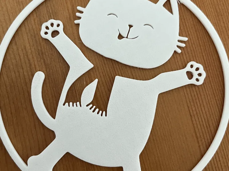 Weihnachtsbaumschmuck Katze
