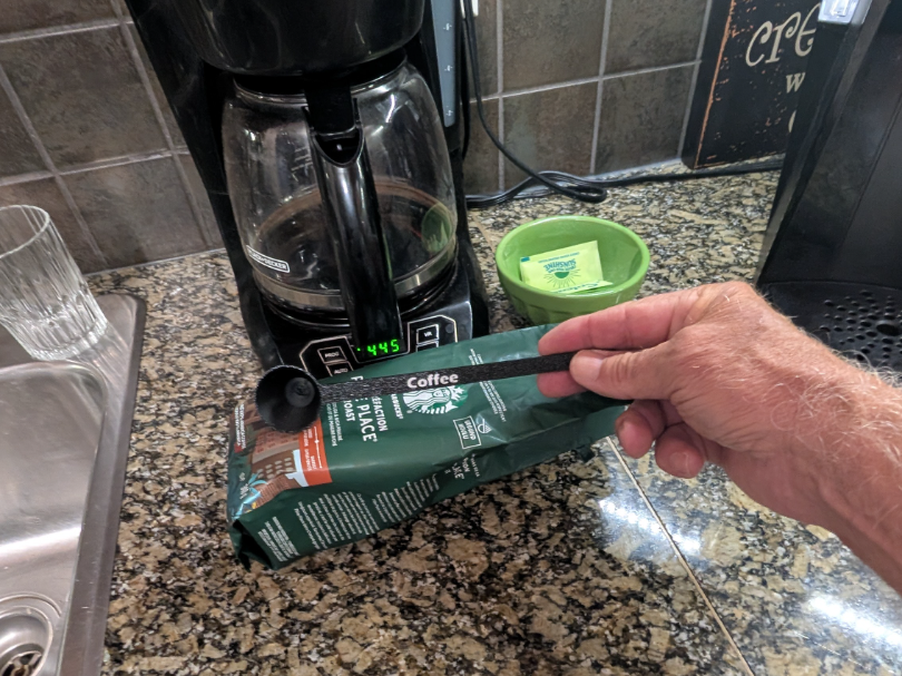 Perfect Coffee Scoop with longer handle