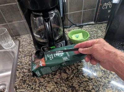 Perfect Coffee Scoop with longer handle