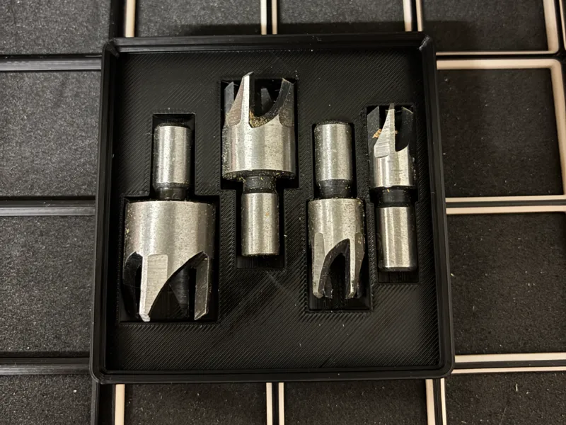 Wood plug drill Cutter tennon drill bit 2 of 2
