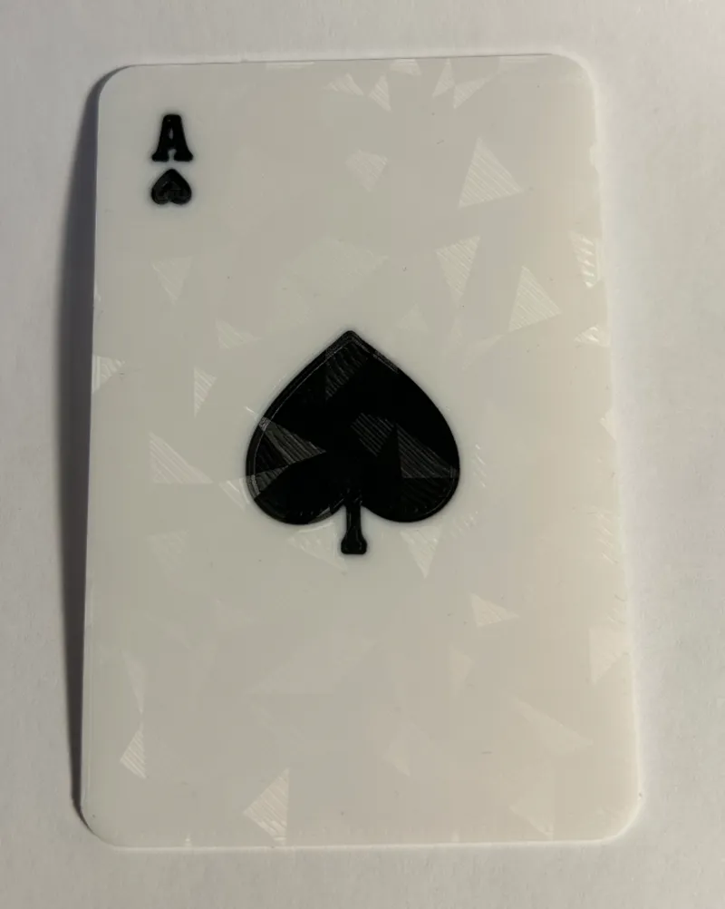 Spielkarte ASS