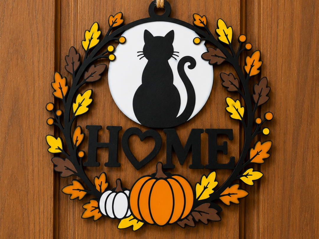 Autumn door decorations - 1