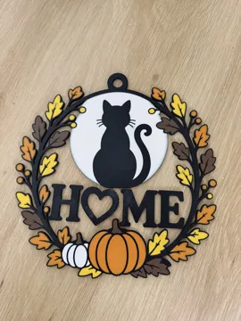 Modelo para impresión 3D: Autumn door decorations — vista de referencia 5
