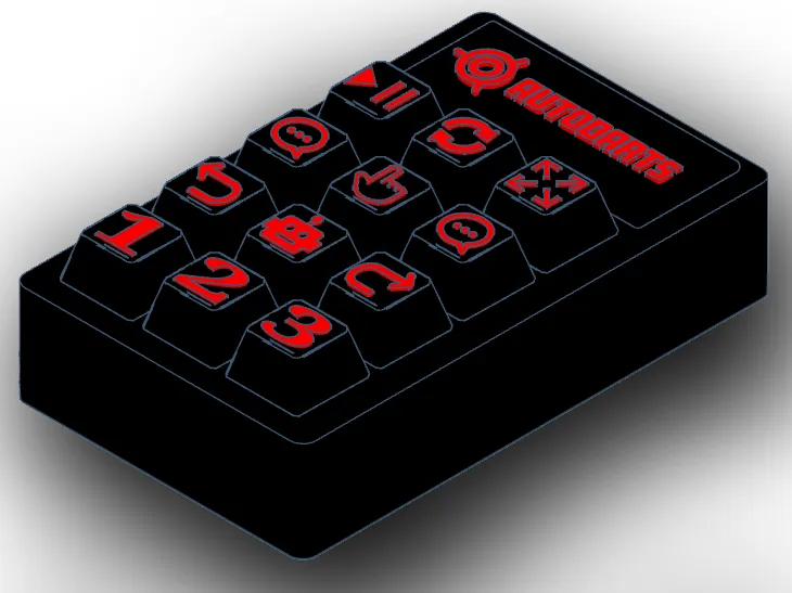 Macropad for Autodarts