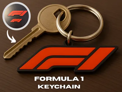 Formula 1 Keychain – F1 Logo Keyring