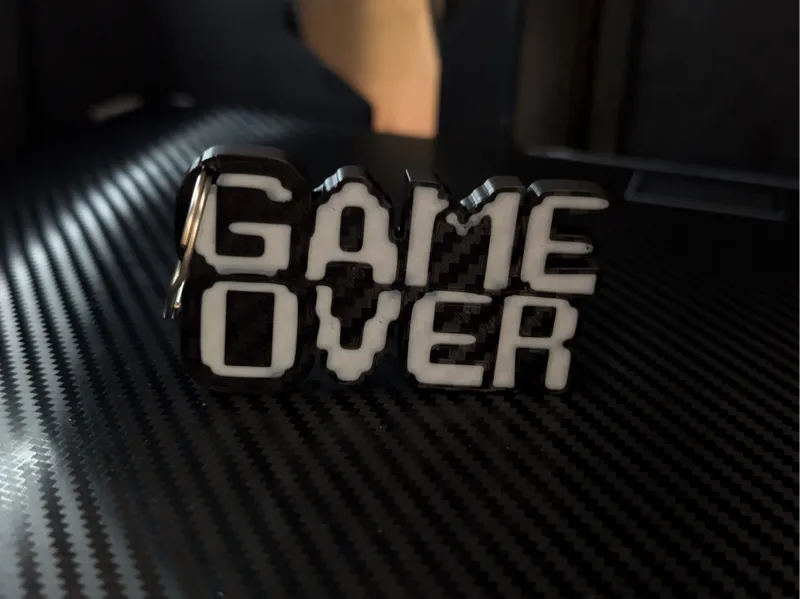 Game-Over Keychain