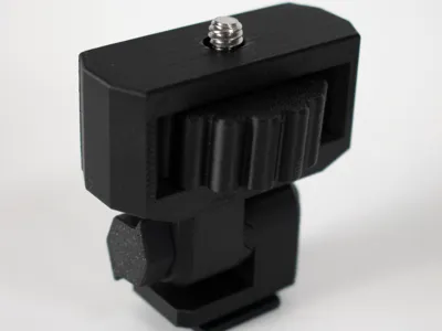 Cold shoe mount adapter