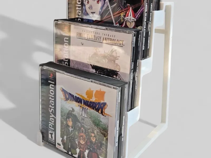 Spielehalter Game Stand #84 PS 1 Doppel Case Stand