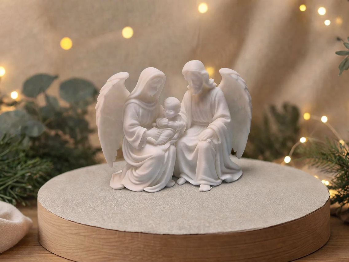The Holy Family At Peace