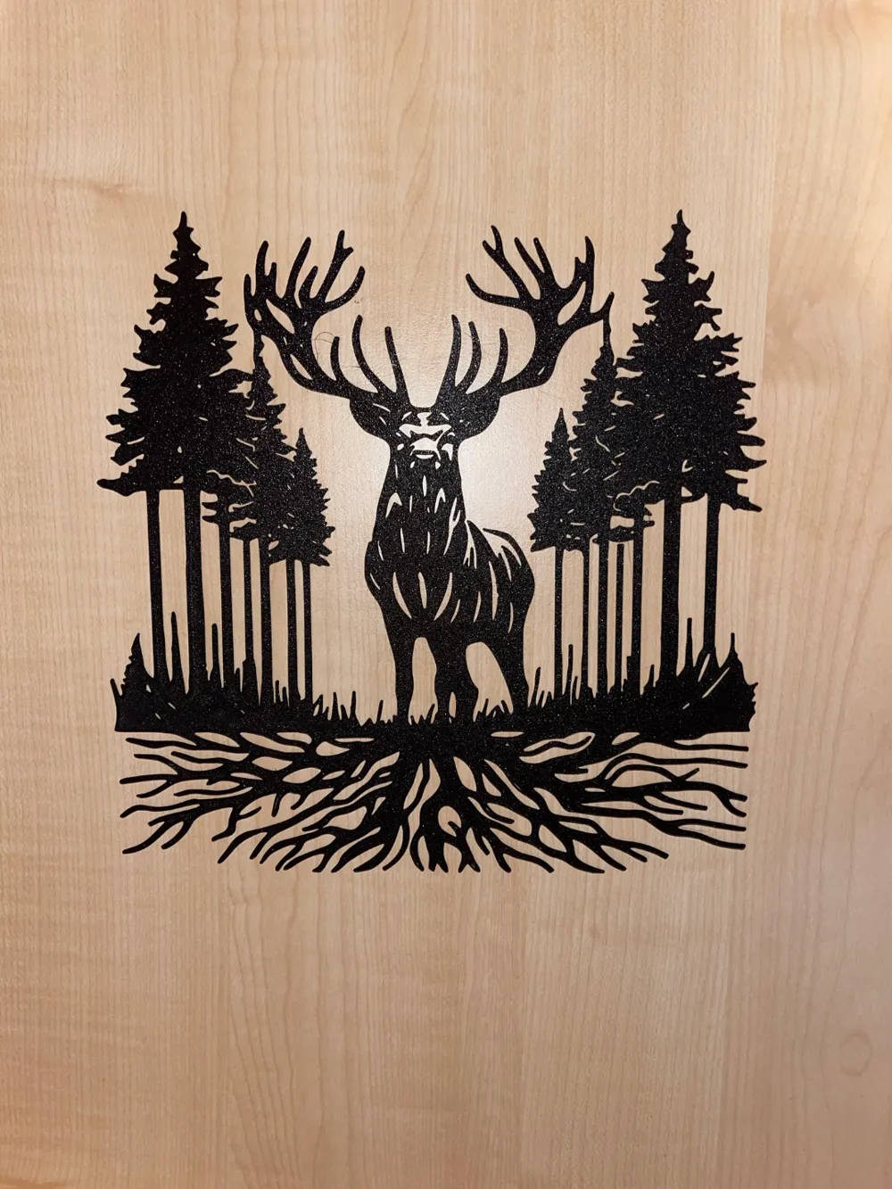 Forest Deer Wall Decor by gare-sb - MakerWorld