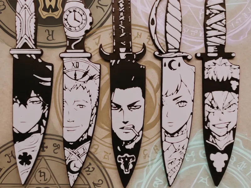 BLACK CLOVER: Manga- Cut design series
