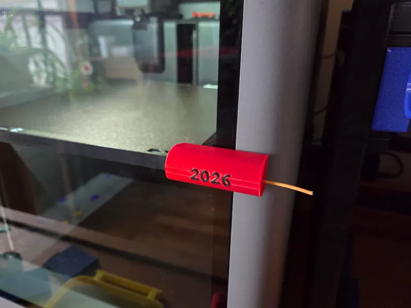 New Years Firecracker printer door handle P2S