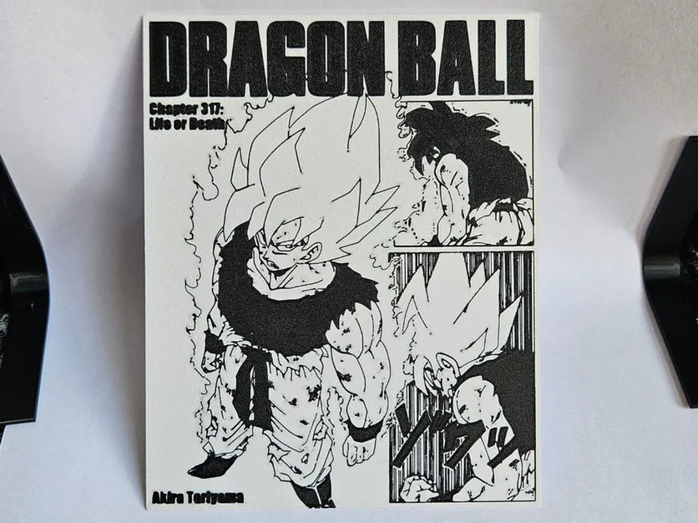 Poster Dragon Ball Goku Super Saiyan by RaoulBase MakerWorld: Download ...