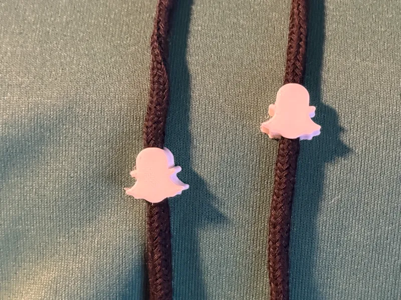 Ghost Drawstring Charms
