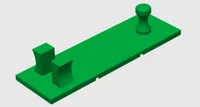 1x3 hanger - 0.2mm layer, 3 walls, 13% infill