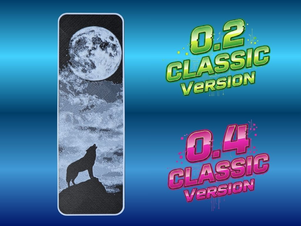 Miniatura 1 do modelo 3D Wolf & Moon Bookmark